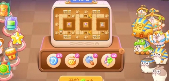 《保卫萝卜4》法老归来第18关通关攻略
