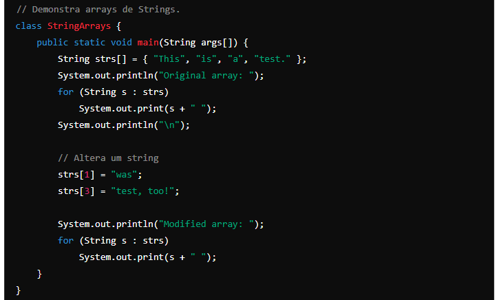 String-Arrays