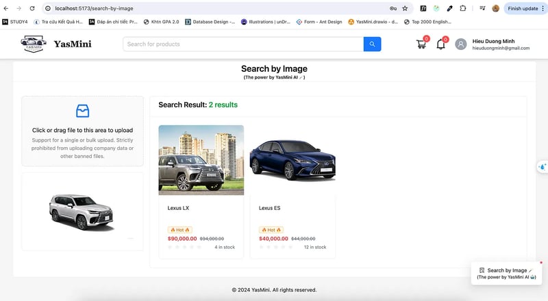 Image-Based Product Search Using Spring Boot, Google Cloud Vertex AI, and Gemini Model