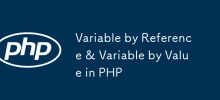 Variable nach Referenz und Variable nach Wert in PHP