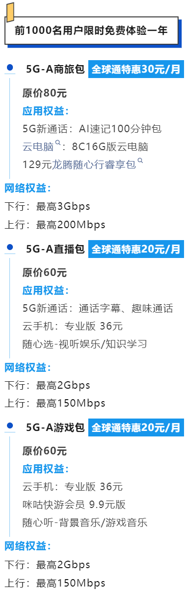 中国移动 5.5G 套餐被曝月费最高 399 元、网速权益包 20 元 / 月起，你会办理吗？