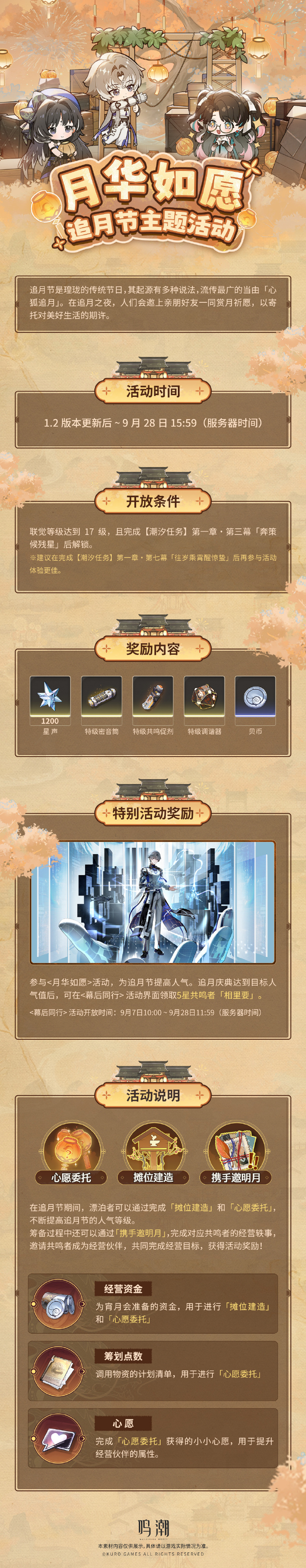 《鸣潮》月华如愿活动介绍