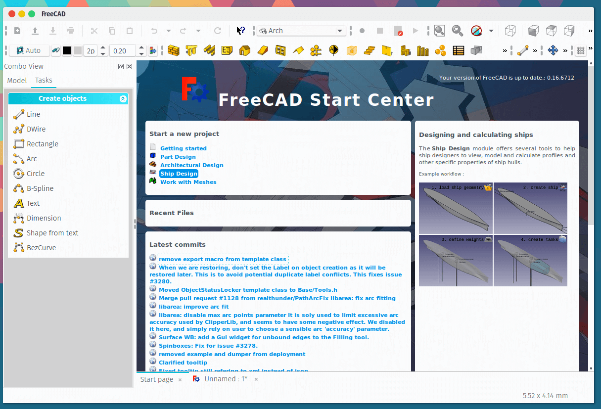 Linux-FreeCAD 기반의 3D 디자인 소프트웨어