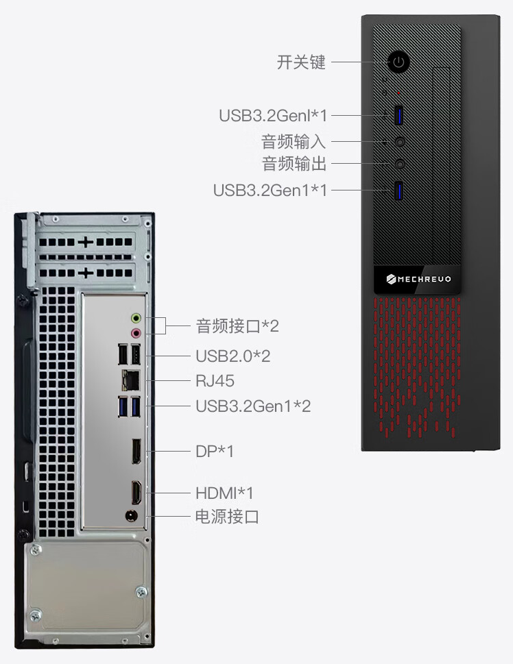 机械革命推出无界 M7s 台式电脑主机套装： i7 13620H 处理器、含 23.8 英寸显示器，2999 元
