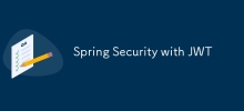 JWT を使用した Spring Security