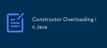 Constructor Overloading in Java