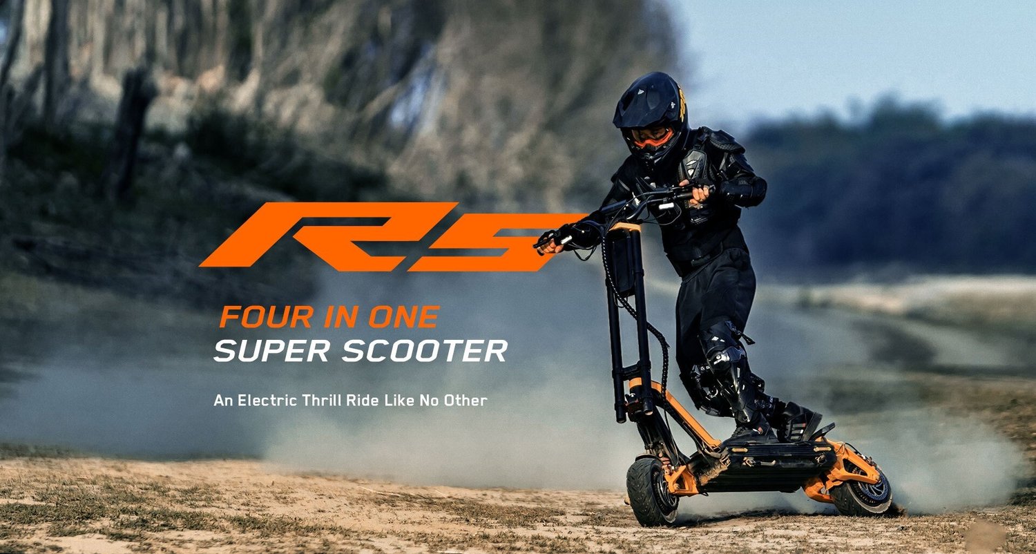 INMOTION RS goes to retail as up-to-8,400W, 68mph e-scooter