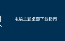 电脑主题桌面下载指南
