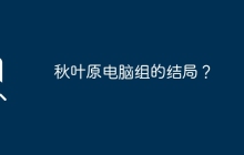 秋叶原电脑组的结局？