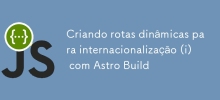 Creating dynamic routes to internationalization (i) with Astro Build