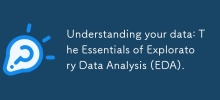 Memahami data anda: The Essentials of Exploratory Data Analysis (EDA).