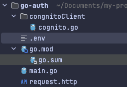 Golang と AWS Cognito による認証