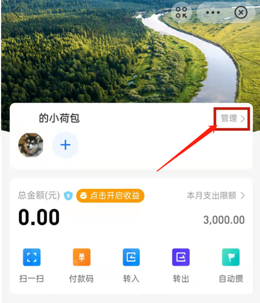 支付宝小荷包怎么修改使用金额 支付宝小荷包调整每月支出限额教程