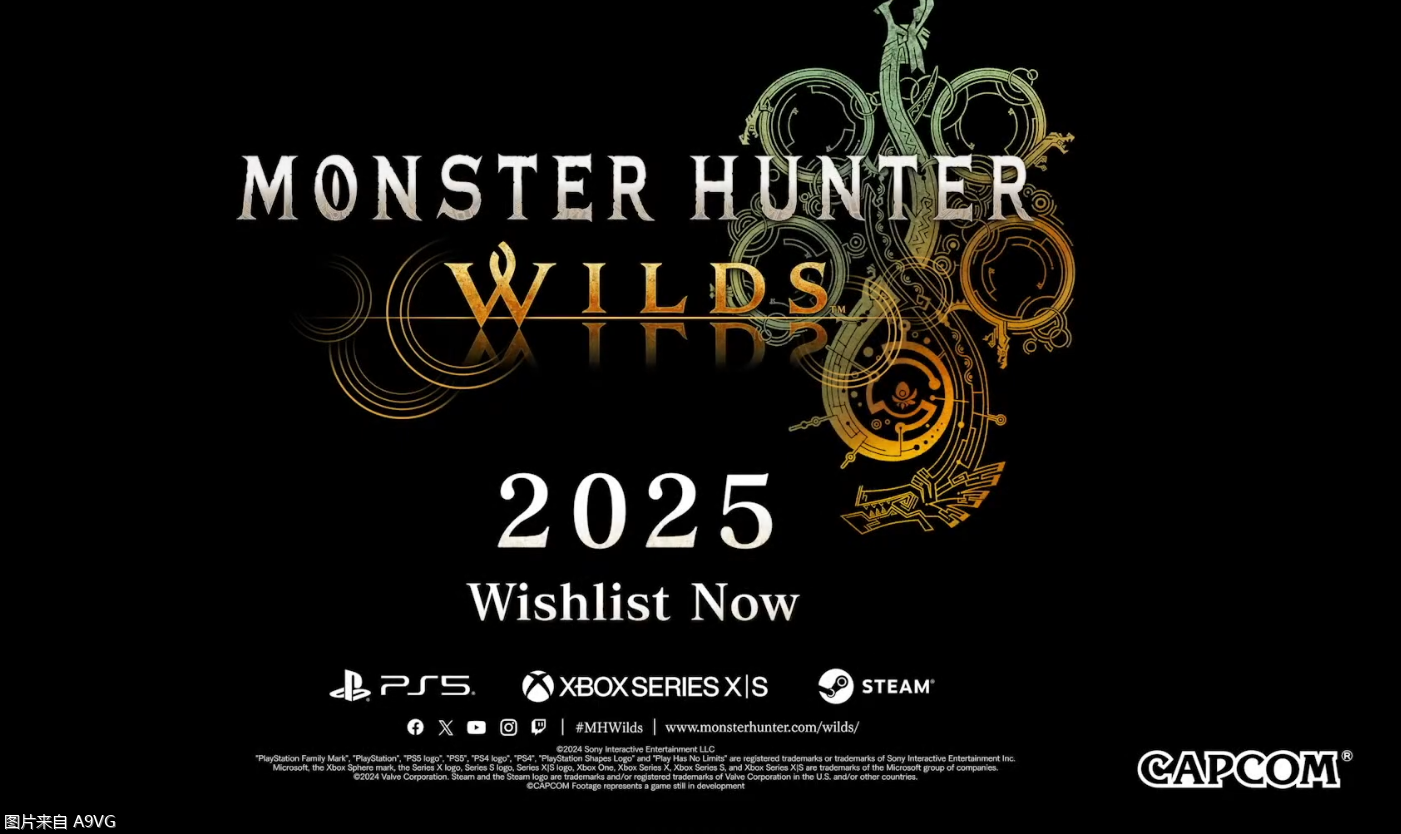 《怪物猎人 荒野》科隆展最新预告 2025年发售