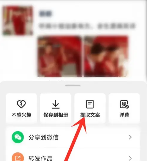 快手视频如何提取文字 快手视频文案提取方法