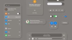 It is reported that Apple iOS 18 is expected to adopt visionOS design elements, such as translucent menus, etc.