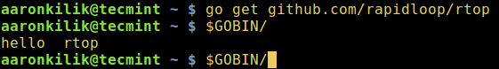 rtop は SSH 経由でリモートホストを監視します