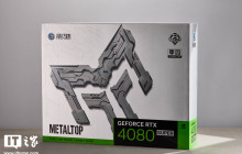 影驰 RTX 4080 SUPER 金属大师 OC 显卡图赏：金属风拉满的 4K 游戏旗舰