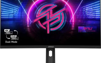 MSI mempamerkan MAG 321CUPDF: monitor dwi-mod melengkung pertama di dunia, menyokong 4K 160Hz / 1080P 320Hz