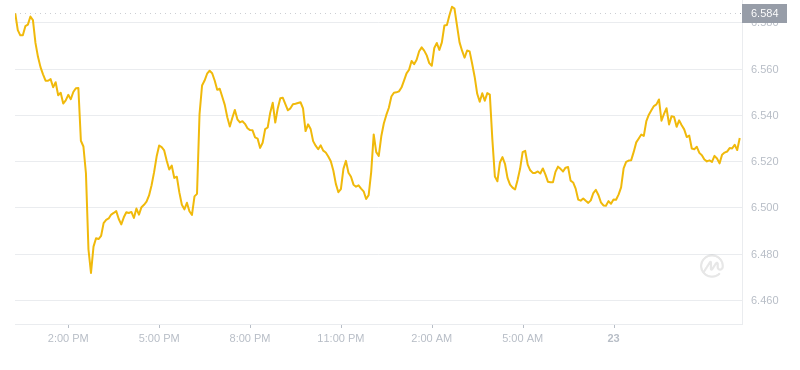 2024年08月23日ton币价格