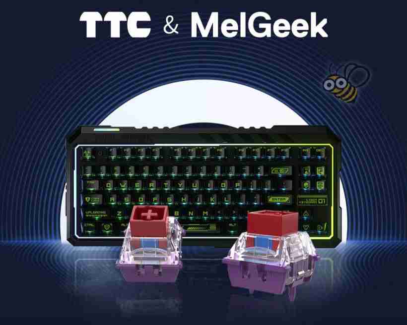 Melgeek 赛博 01 磁轴键盘“顶配版”开售：全 TTC 新款万磁王轴，1099 元