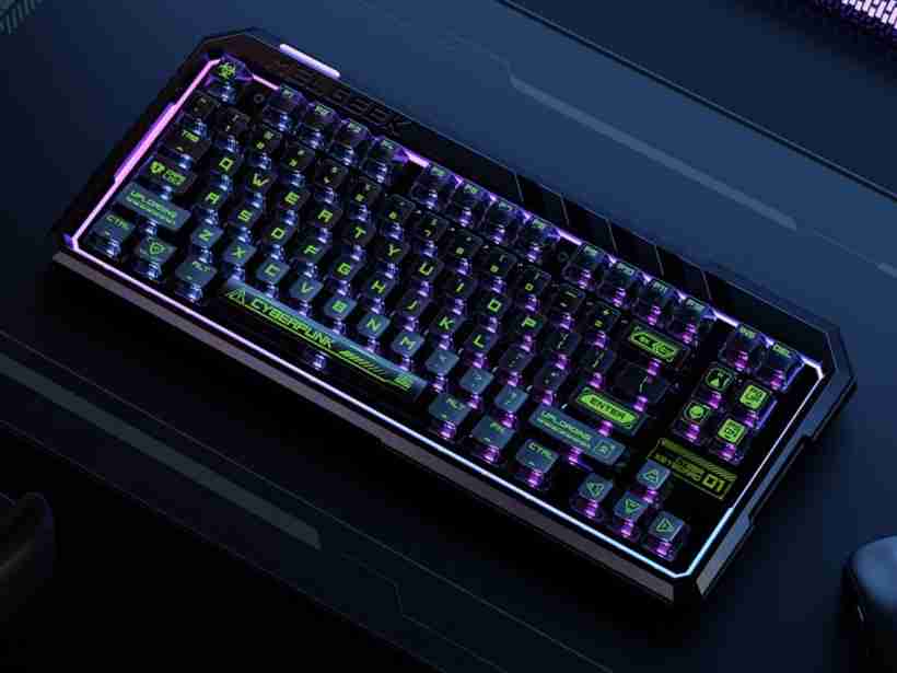 Melgeek 赛博 01 磁轴键盘“顶配版”开售：全 TTC 新款万磁王轴，1099 元