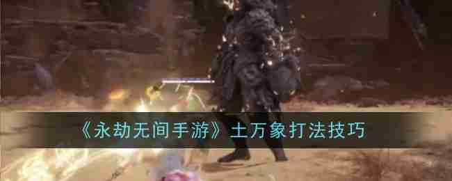 《永劫无间手游》土万象打法技巧