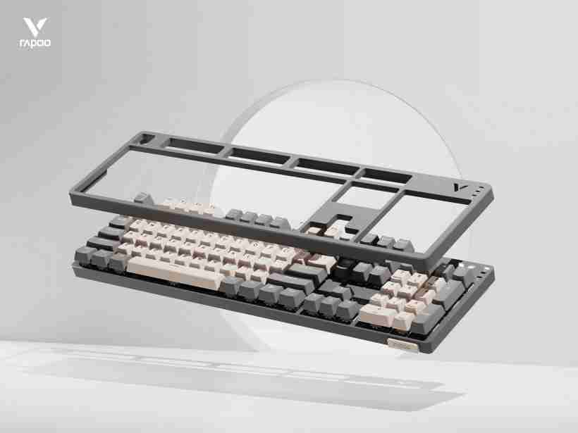 雷柏推出 2024 款 V500PRO 多模版机械键盘:可拆卸磁吸面盖、5 种轴体,249 元