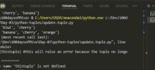 Python Tuple, Set & Kamus || Hari #f #daysofMiva