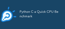 Python C Penanda Aras CPU Pantas