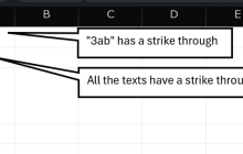 [Go][Excelize] 确定单元格值是否有删除线