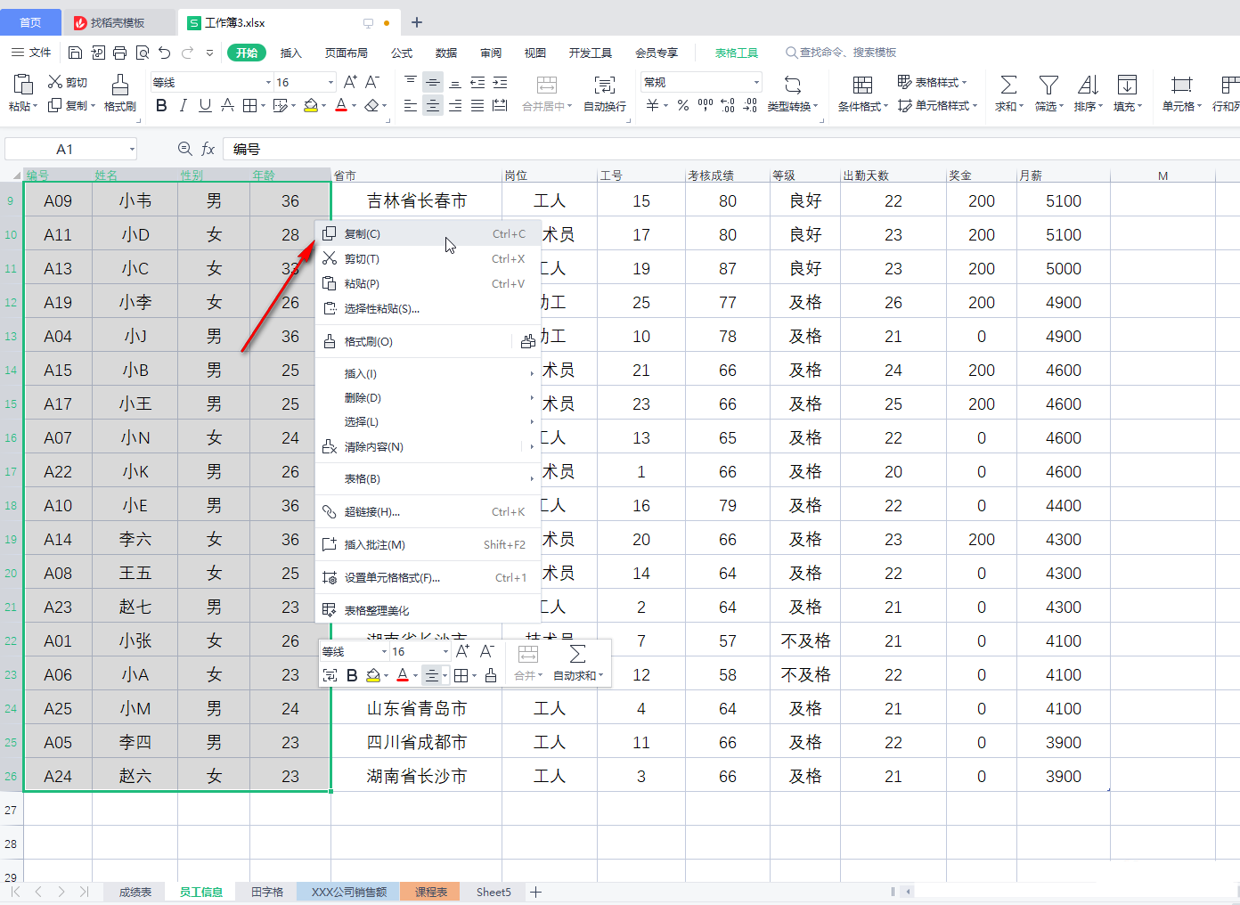 wps表格太长怎么截图 wps表格截长图方法