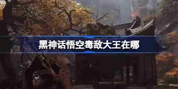 《黑神话悟空》毒敌大王攻略