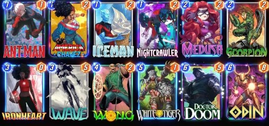 Combinaisons de deck recommandées pour Marvel's Ultimate Reversal of Doctor Doom