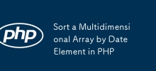 Sort a Multidimensional Array by Date Element in PHP