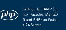 Setting Up LAMP (Linux, Apache, MariaDB and PHP) on Fedora 24 Server