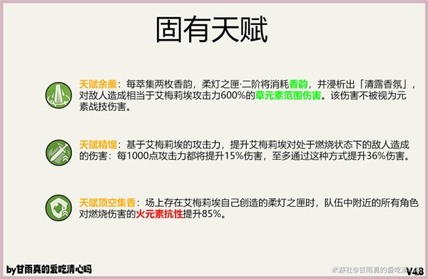 原神艾梅莉埃天赋技能怎么加点 原神艾梅莉埃天赋技能加点推荐