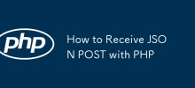 How to Receive JSON POST with PHP