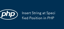 Insert String at Specified Position in PHP