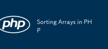 Sorting Arrays in PHP