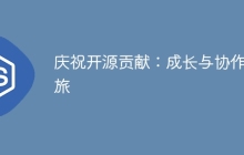 庆祝开源贡献：成长与协作之旅