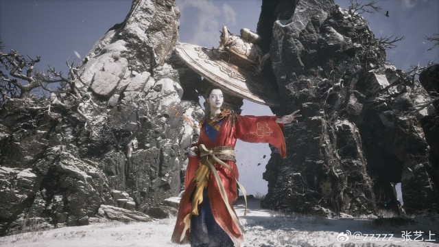《黑神话:悟空》亢金星君演员晒幕后照 你舍得打她吗?