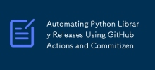 Mengautomasikan Keluaran Pustaka Python Menggunakan Tindakan GitHub dan Commitizen