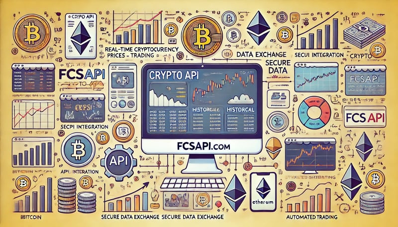 為什麼開發者選擇FCS API的加密貨幣API來取得即時數據