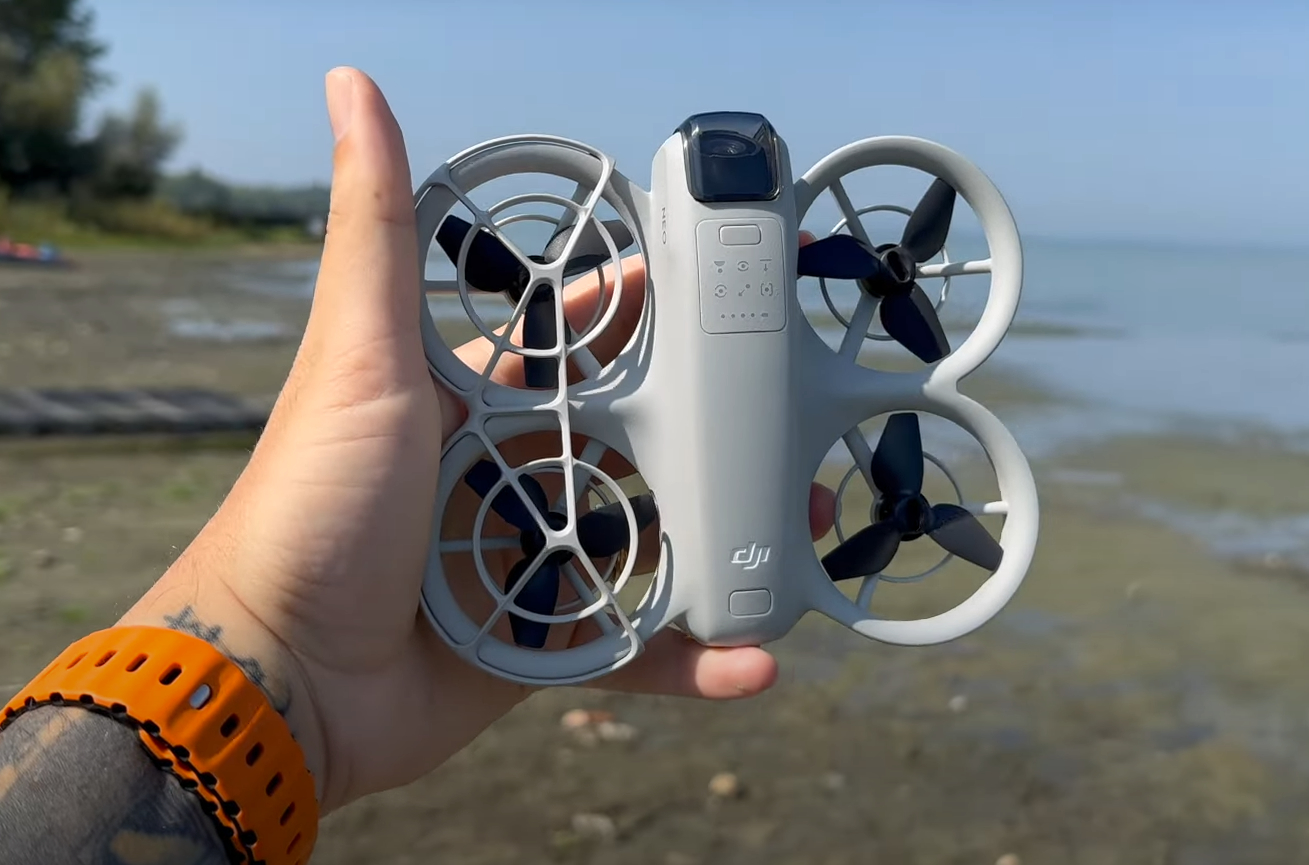 DJI Neo 拆箱影片顯示了傳聞中的硬件，並達到遠低於預期的發布價格