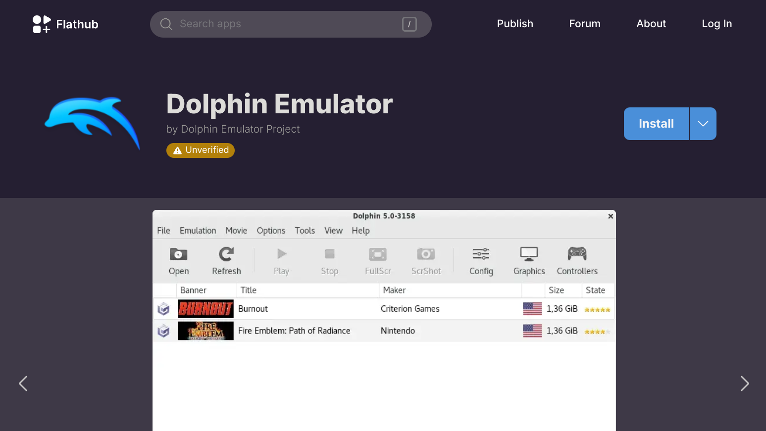 L'émulateur Dolphin obtient la version officielle de Flatpak