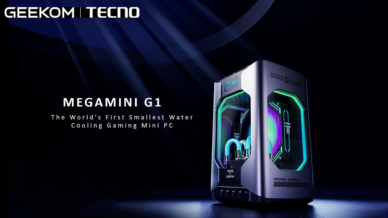 Geekom Megamini G1 gaming mini PC goes up for pre-order on September 3