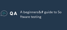 A beginners&# guide to Software testing