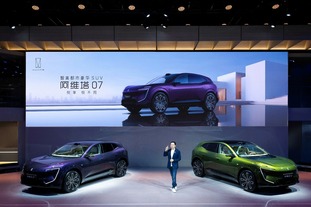 阿维塔07于2024成都车展全球首秀,同步开启预售