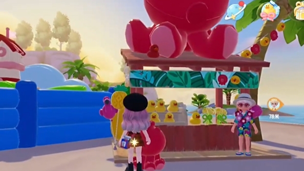 心动小镇红色鸭子摆件位置  心动小镇沙滩乐园第3天红色小鸭子位置一览